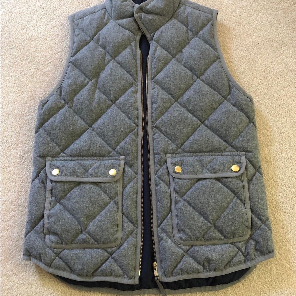 J. Crew Grey Vest